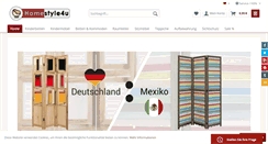 Desktop Screenshot of homestyle4u.de